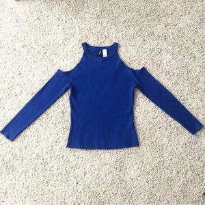 H&M Cold Shoulder Sweater